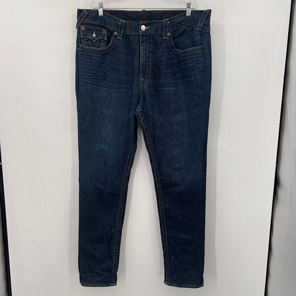 True Religion Mens MVP World Tour Point Guard Jeans - Picture 1 of 12